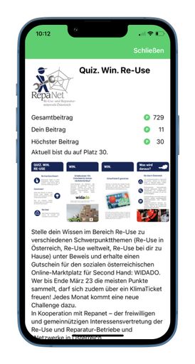 Digi-Cycle-App hilft beim Trennen
