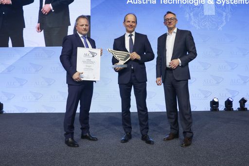 Andreas Gerstenmayer, AT&S-CEO, nahm Mittwochabend
den ALC Award entgegen