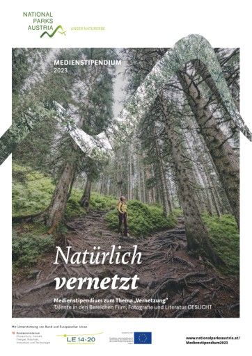 Vorschau Bild von Ausschreibung Nationalparks Austria Medienstipendium 2023 'Vernetzung'