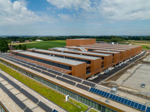 Vorschau Bild von Die Norderweiterung des Fronius Produktionswerks im
österreichischen Sattledt ist bereits in Betrieb