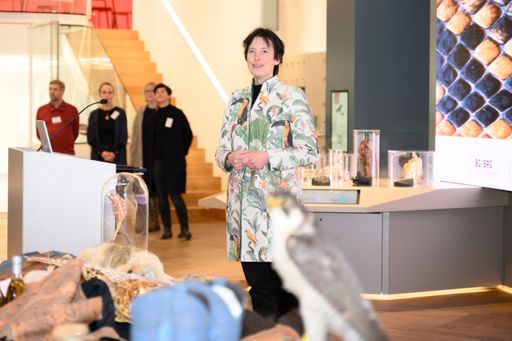 Generaldirektorin Dr. Katrin Vohland beim ersten
Workshop zum Thema Wildlife Crime