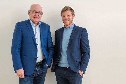 Die neue Geschäftsführung des APOVERLAG: Mag. Heinz
Wlzek und DI Franz Coreth (v.l.)