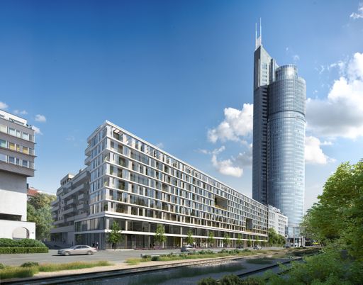 Vorschau Bild von Direkt am Handelskai-Ufer, mit Blick auf die Neue
Donau gelegen, bietet das Projekt „Am Donaukai“ zeitgemäße
Architektur und Wohnqualität auf fünf zusammenhängende Baukörper
verteilt.