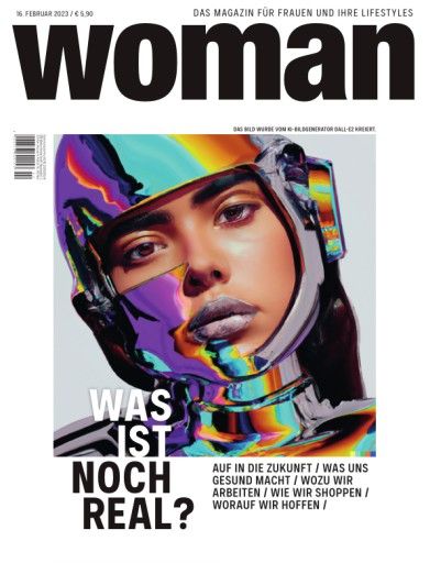  WOMAN-Cover, Erscheinungsdatum 16.02.2023