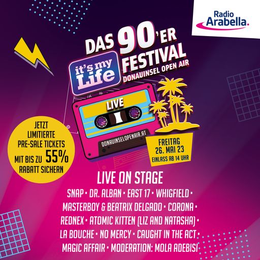 Vorschau Bild von It's my Life - Das 90er Festival