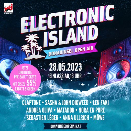 Vorschau Bild von Electronic Island - internationales Star DJ-LineUp