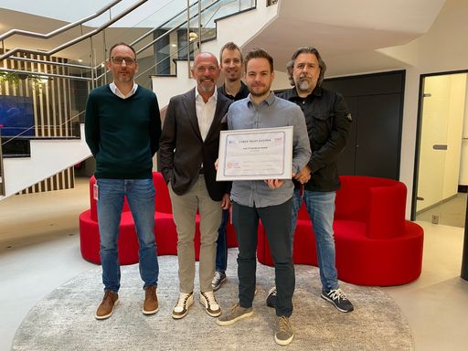 v.li. Bernhard Spari, Hubertus Seeberger, Stefan
Kienzl, Marcel Buchmann und Klaus Spiess