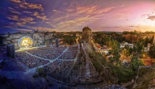 Römersteinbruch St. Margarethen, Panoramabild
Zauberflöte 2019