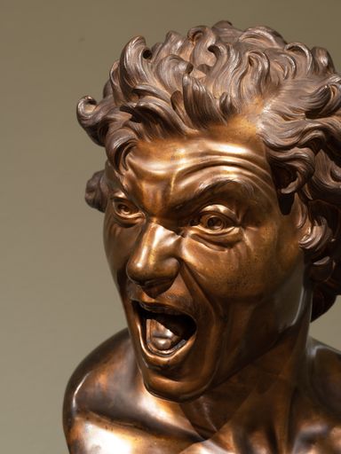  Massimiliano Soldani-Benzi (1656–1740) nach Gian Lorenzo Bernini:
Büste der Anima Dannata (1705—07) © LIECHTENSTEIN. The Princely
Collections, Vaduz-Vienna