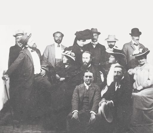  Historisches Gruppenporträt in Zusammenhang mit der
Vortragsreihe "Salon Gustav Klimt"
