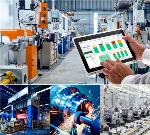 Echtzeit-Analysen zum Energie- und Ressourcenverbrauch in der
Fabrik. Voraussetzung ist die digitale Anbindung jeder einzelnen
Maschine im Fertigungsprozess, neue Anlagen ebenso wie alte
Maschinen ohne eigene Software-Steuerung oder Schnittstellen / Die
Verwendung dieses Bildes für redaktionelle Zwecke ist unter
Beachtung aller mitgeteilten Nutzungsbedingungen zulässig und dann
auch honorarfrei. Veröffentlichung ausschließlich mit
Bildrechte-Hinweis.