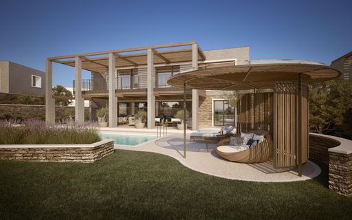 Rendering der Luxus Villen in Punta Skala, Kroatien