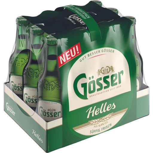 Vorschau Bild von Das neue Gösser Helles steht für frischen, hellen
Biergenuss in einer aufstrebenden Bierkategorie: Helles ist
gekommen, um zu bleiben.