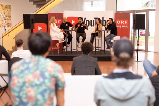 v.l.n.r. Lisa Sophie Thoma, Benjamin Koglbauer,
Daniel Bekele, Joanna Zhou, Christoph Bückner