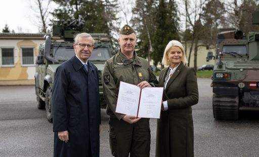 Vorschau Bild von Der neue Militärkommandant von Salzburg: Brigadier Peter
Schinnerl