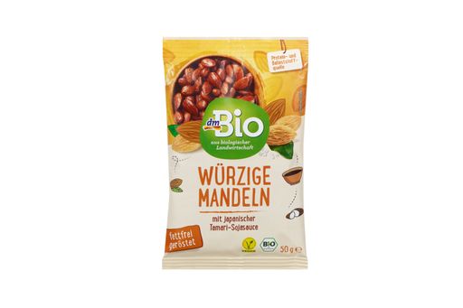 dmBio Würzige Mandeln, 50 g