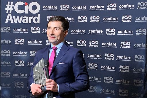 APG IT-Leiter Markus Kasinger, ist CIO AWARD Preisträger des
Jahres 2023.