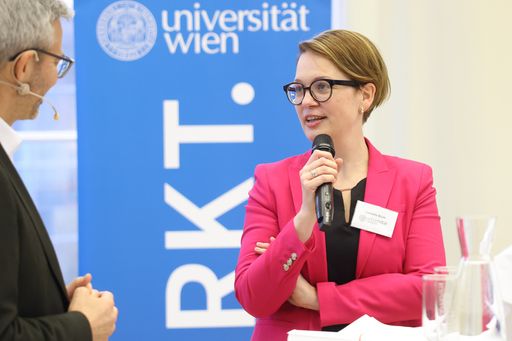 Vorschau Bild von Cornelia Blum, Leiterin Öffentlichkeitsarbeit
Universität Wien