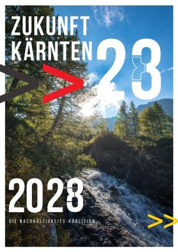 Vorschau Bild von Nachhaltigkeits-Koalition präsentiert Regierungsprogramm Kärnten "Zukunft Kärnten 2023-2028"