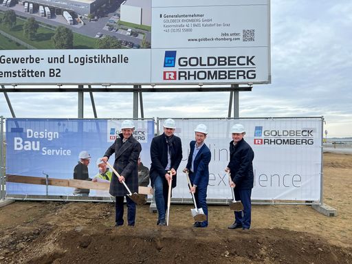 Vorschau Bild von Spatenstich für das neue
DB-Schenker-Logistikzentrum mit