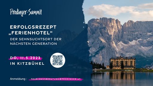 Prodinger Summit am 11. Mai in Kitzbühel