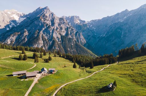  Die Walderalm im Naturpark Karwendel