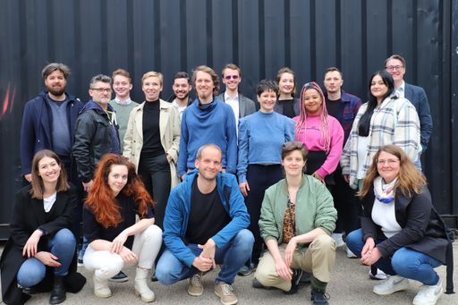 Teilnehmer:innen des Batch #2 des Media Innovation
Lab