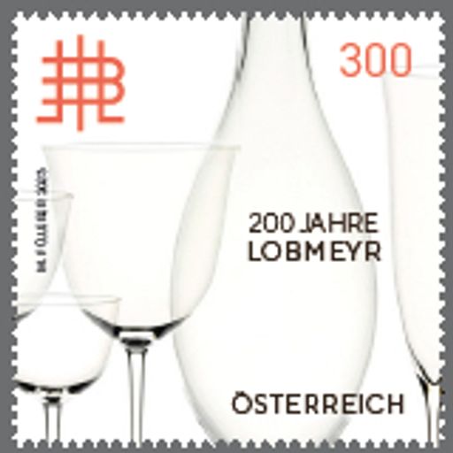  Sonderbriefmarke 200 Jahre Lobmeyr
