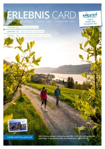 Vorschau Bild von Die Erlebnis CARD sorgt für ein abwechslungsreiches und großteils kostenloses Wochenprogramm, bei dem geführte Touren, Schnupperkurse, Workshops, Angebote zum Thema Mobilität und viele weitere Freizeitaktivitäten inkludiert sind. Heuer neu: Ausgewählte Erlebnis CARD-Angebote speziell für Jugendliche sowie zusätzliche Familien-Specials während der Herbstferien.