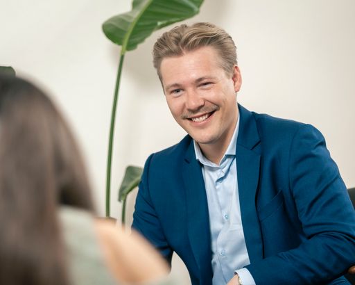 Jufina Vorstand Mag. Stefan Schleicher im Gespräch