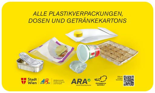 Gelbe Tonne: Sammelmenge in Wien steigt um rund 20
Prozent