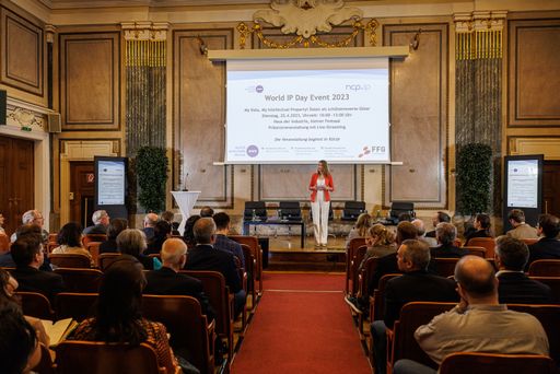 Mehr als 200 Personen aus allen
Innovationsschutz-Bereichen waren heuer beim World IP Day Event des
NCP-IP mit dabei. Thema war Innovationsschutz in einer
datengetriebenen Wirtschaft.