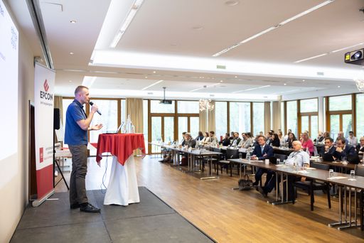  Martin Moser begeisterte bei seiner
Projektvorstellung