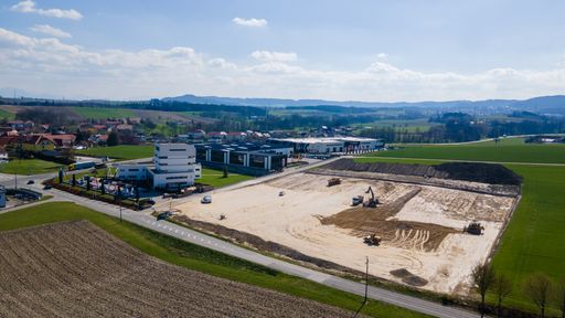 Vorschau Bild von Drohnenaufnahme Enstehung Forschungscampus Alma
Mater Europaea