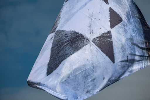 Vorschau Bild von Christian Eisenberger, Ohne Titel, 2023, raising
flags, museum in progress, Flagge