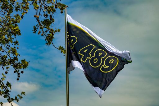 Vorschau Bild von Gerhard Kaiser, Zone West, 2023, raising flags,
museum in progress, Flagge