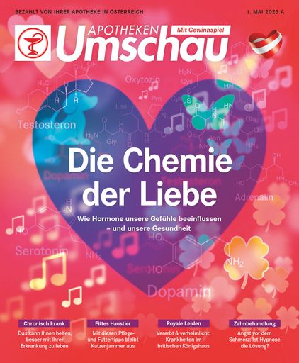 Titelbild Apotheken Umschau 5A/2023 - Die Verwendung dieses
Bildes ist für redaktionelle Zwecke bis zum 30.04.2026 zulässig,
jedoch ausschließlich mit Bezug auf die ursprüngliche Meldung und
nur mit vollständigem Bildrechtehinweis.