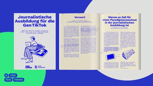 Wie sich die journalistische Ausbildung für die Generation TikTok
wandeln muss: Neues Whitepaper von #UseTheNews und der HAW Hamburg
erschienen / Die Verwendung dieses Bildes für redaktionelle Zwecke
ist unter Beachtung aller mitgeteilten Nutzungsbedingungen zulässig
und dann auch honorarfrei. Veröffentlichung ausschließlich mit
Bildrechte-Hinweis.