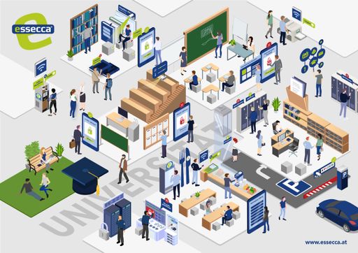 Vorschau Bild von ESSECCA Gesamtlösungen für Gebäudesicherheit -
Beispiel Bildungswesen