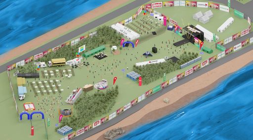 Vorschau Bild von Donauinsel Open Air 2023 - Lageplan