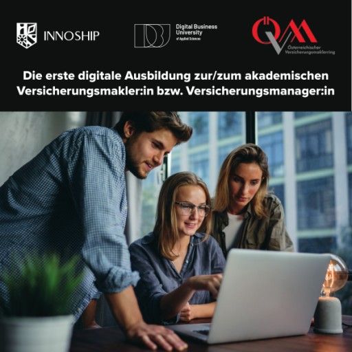 Vorschau Bild von Broschüre Lehrgang: Die erste digitale Ausbildung zur/zum akademischen Versicherungsmakler:in bzw. Versicherungsmanager:in