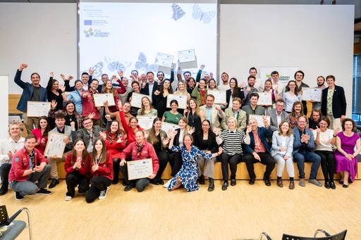 Vorschau Bild von Die glücklichen Gewinner:innen des ersten
Changemaker #nature-Jugendcalls