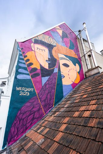 Vorschau Bild von Das neue Kunstwerk in der Jörgerstraße