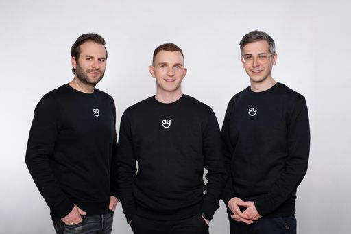 v.l.n.r.: Christofer Trowe (COO), Claudio Wilhelmer
(CEO) und Matthias Seiderer (CTO), Geschäftsführung und
Gesellschafter der Paydora Finance GmbH