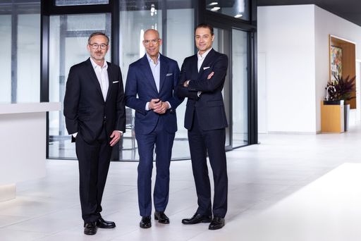 Das Management Board der Greiner AG im Bild v. l.:
CFO Hannes Moser, CEO Axel Kühner, COO Manfred Stanek.