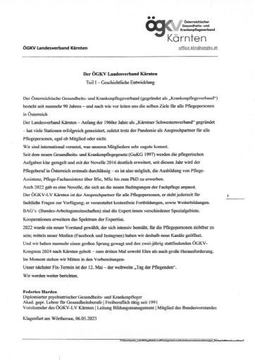  Texte verfasst von Federico Harden und Christian Sucher