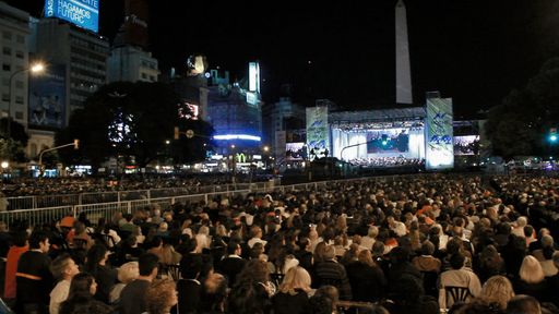 Vorschau Bild von Jorge Uliarte begeistert auch das junge Publikum!
Open-Air-Konzert in Buenos Aires.