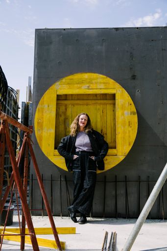 Mona Jas, die künstlerische Leiterin des
KinderKunstLabor