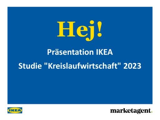 Vorschau Bild von Studienpraesentation Kreislaufwirtschaft IKEA Oesterreich