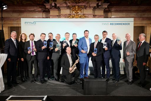 Die Award- und Sonderpreis-Gewinner des
FMVÖ-Recommender-Award 2023